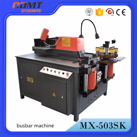 Dobladora de barras colectoras hidráulica portátil CNC